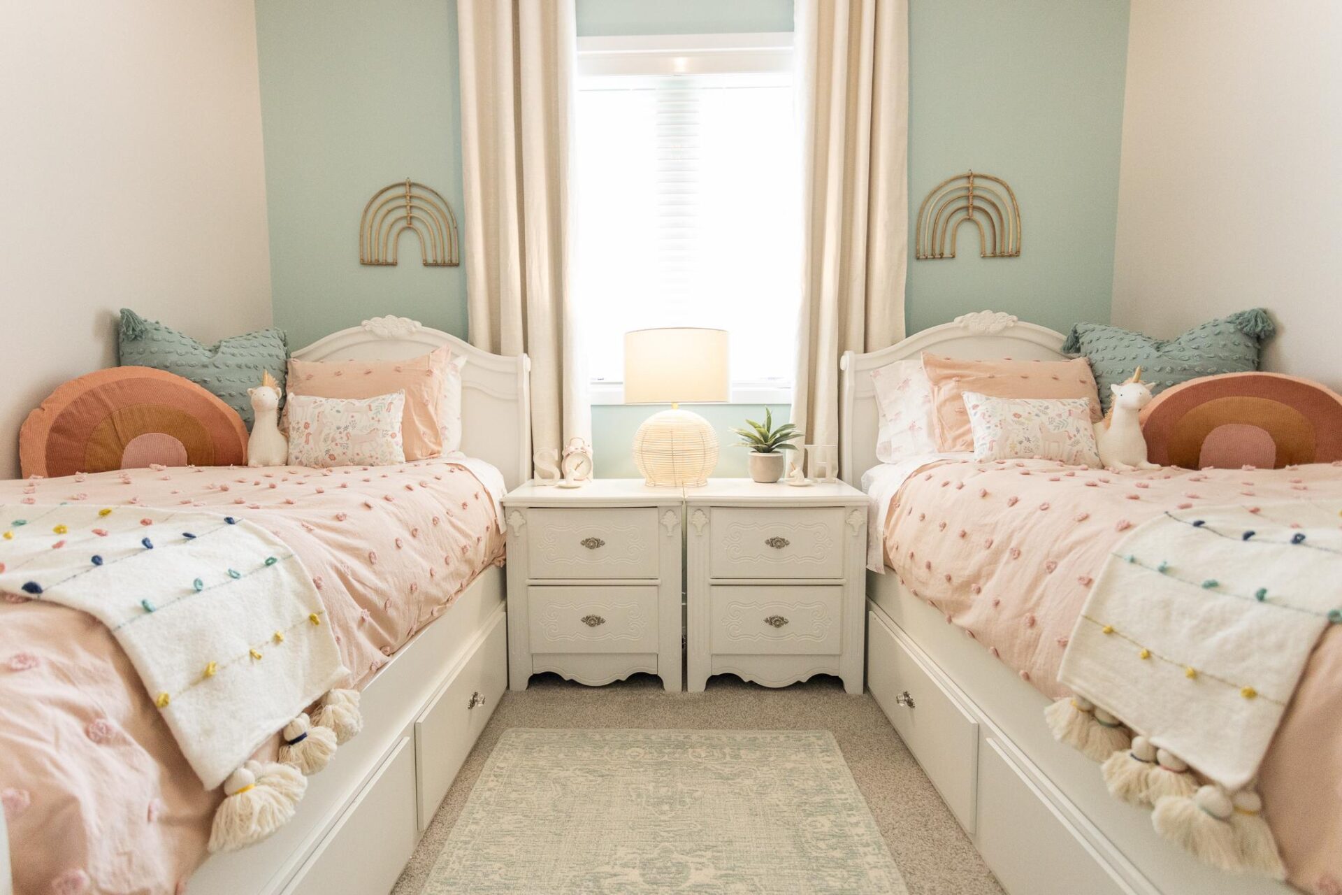 Girls Playroom and Bedroom