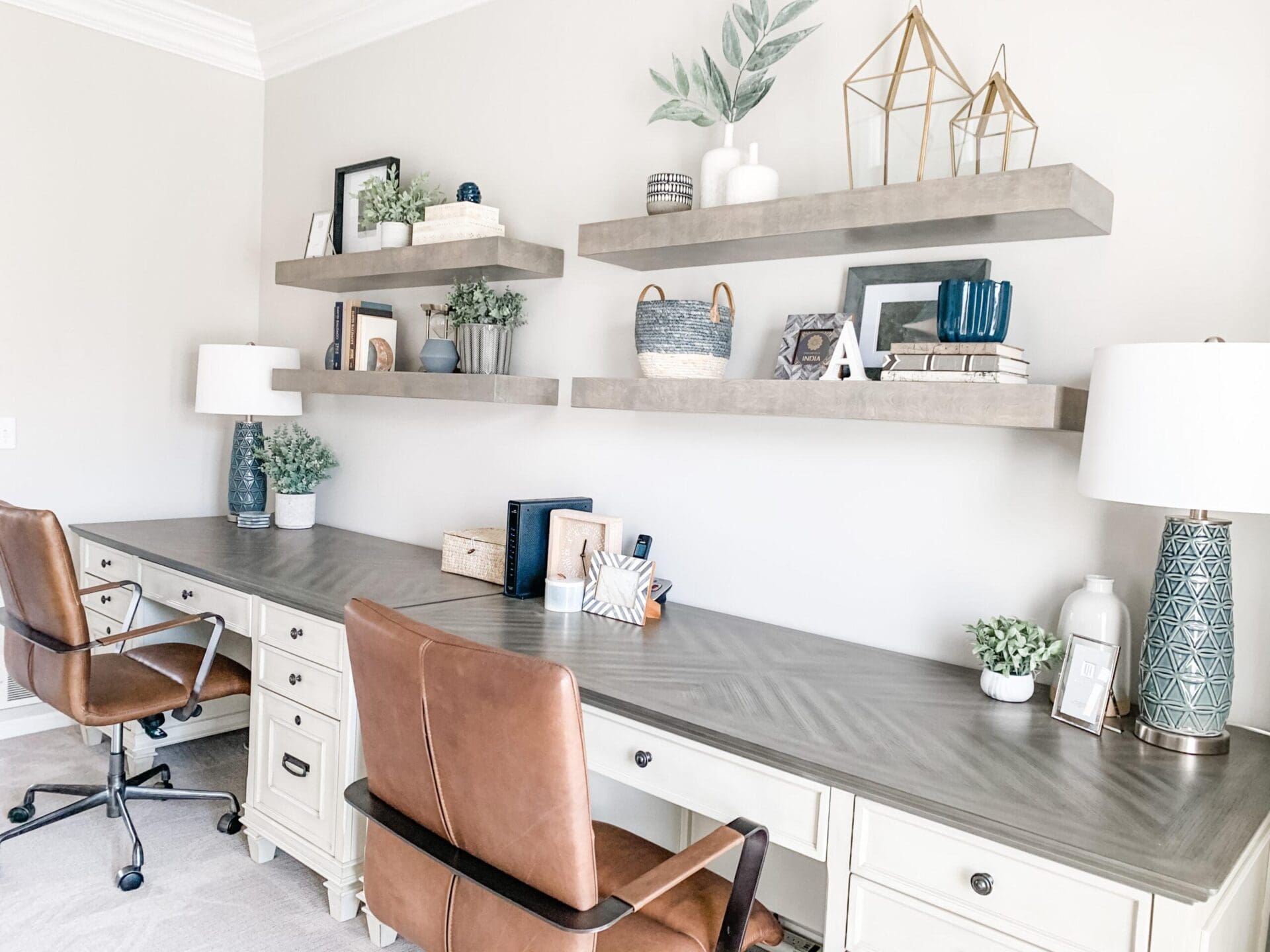 Sunny Home Office - Fluff Interior Design